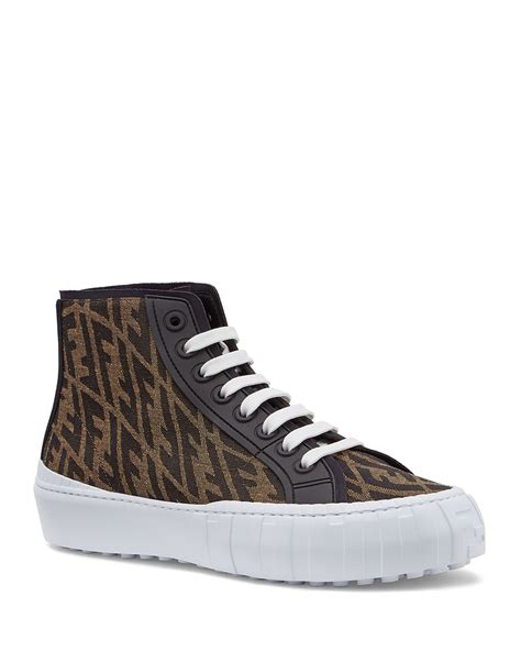 men fendi shoes|fendi high top sneakers men's.